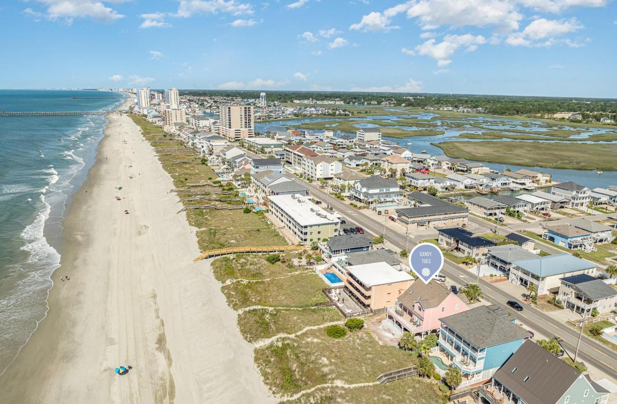 Villa Sandy Toes Myrtle Beach Exterior foto